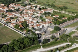 Place forte de Brouage vue du ciel