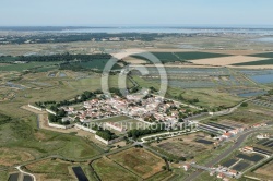 Place forte de Brouage vue du ciel