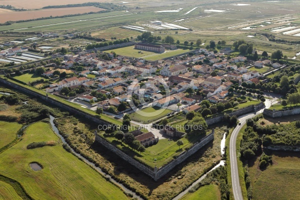 Place forte de Brouage vue du ciel