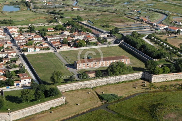 Place forte de Brouage vue du ciel