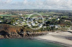 Plage d Illien, Ploumoguer vue du ciel Plage d Illien, Ploumoguer vue du ciel