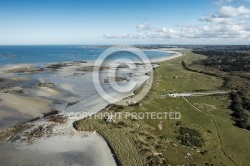 Plage de Keremma , Le Finistere vu du ciel