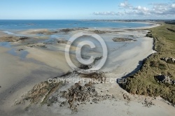 Plage de Keremma , Le Finistere vu du ciel