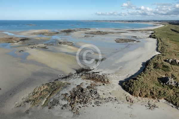 Plage de Keremma , Le Finistere vu du ciel