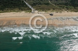 Plage de L Ecuissière vue du ciel, Dolus-d Oléron