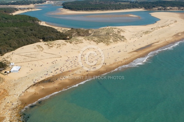 Plage du Veillon, Talmont saint Hilaire, Vendée 85