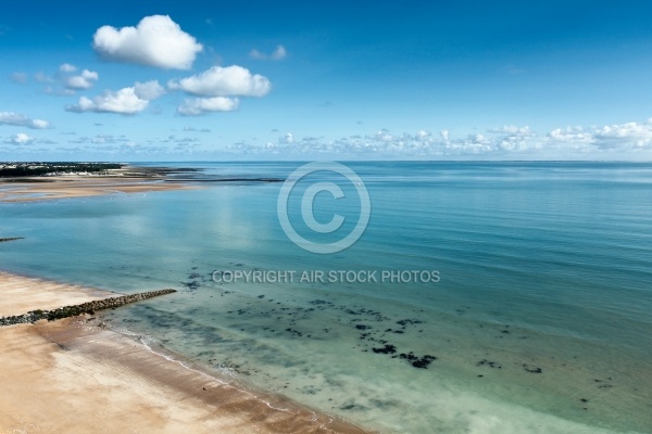 Plage et ciel bleu île d Oléron