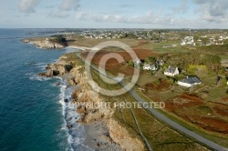 Plouarzel  , Finistère vue du ciel