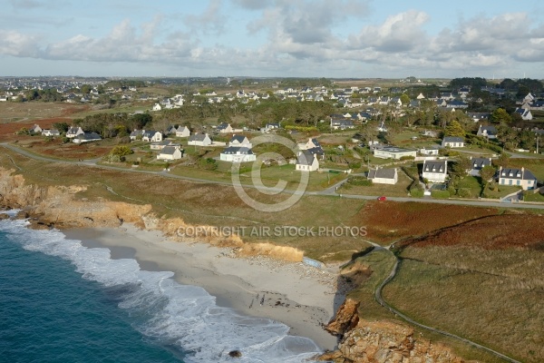 Plouarzel  , Finistère vue du ciel