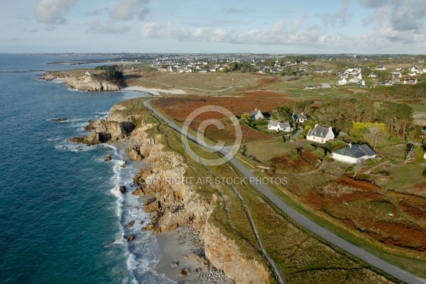Plouarzel  , Finistère vue du ciel