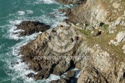 Plougonvelin, Bretagne Finistère vue du ciel