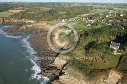 Plougonvelin, Bretagne Finistère vue du ciel Plougonvelin, Bretagne Finistère vue du ciel