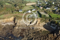 Plougonvelin, Bretagne Finistère vue du ciel