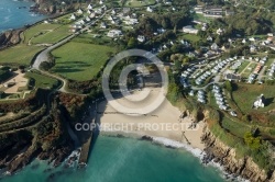 Plougonvelin, Bretagne Finistère vue du ciel