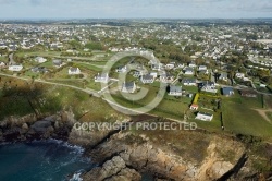 Plougonvelin, Bretagne Finistère vue du ciel