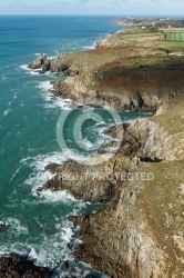 Plougonvelin, Bretagne Finistère vue du ciel Plougonvelin, Bretagne Finistère vue du ciel