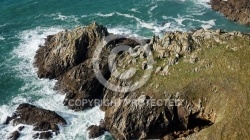 Plougonvelin, Bretagne Finistère vue du ciel