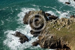 Plougonvelin, Bretagne Finistère vue du ciel