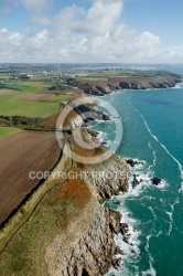 Plougonvelin, Bretagne Finistère vue du ciel