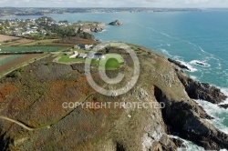 Plougonvelin, Bretagne Finistère vue du ciel