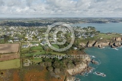 Plougonvelin, Bretagne Finistère vue du ciel