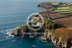 Plougonvelin, Bretagne Finistère vue du ciel