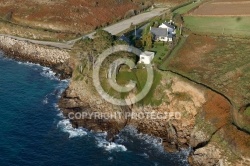 Plougonvelin, Bretagne Finistère vue du ciel