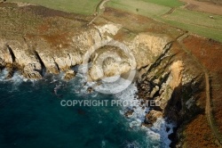 Plougonvelin, Bretagne Finistère vue du ciel