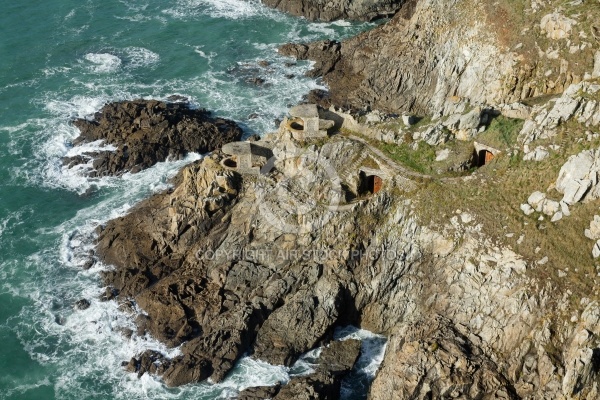 Plougonvelin, Bretagne Finistère vue du ciel