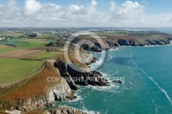 Plougonvelin, la côte Finistère vue du ciel Plougonvelin, la côte Finistère vue du ciel