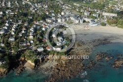 Plougonvelin le Trez Hir , Finistère vue du ciel