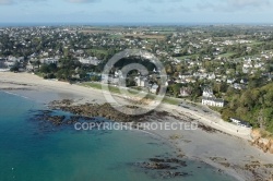 Plougonvelin le Trez Hir , Finistère vue du ciel