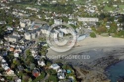 Plougonvelin le Trez Hir , Finistère vue du ciel