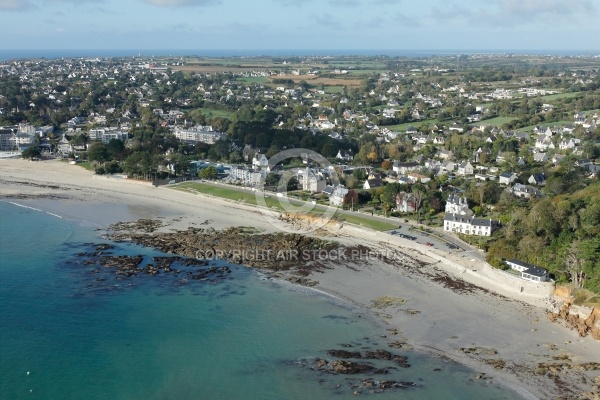 Plougonvelin le Trez Hir , Finistère vue du ciel