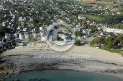 Plougonvelin plage du Trez Hir vue du ciel