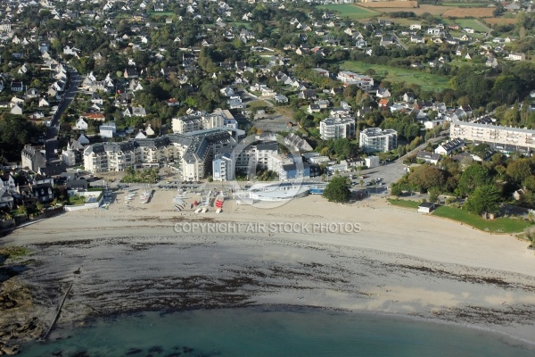 Plougonvelin plage du Trez Hir vue du ciel