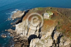 Ploumoguer, Bretagne Finistère vue du ciel