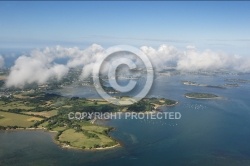 Pointe de Bernon, Pointe de l Ours,  Golfe du Morbihan 56