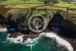 Pointe de Brenterc h, Ploumoguer vue du ciel