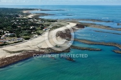 Pointe de Chaucre vue du ciel, Saint-Georges-d Oléron