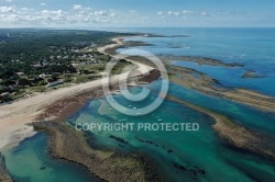 Pointe de Chaucre vue du ciel, Saint-Georges-d Oléron