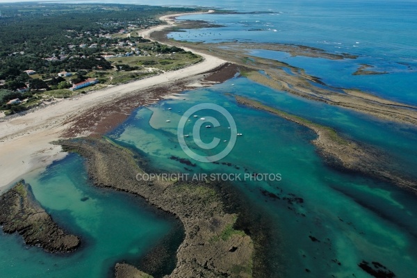 Pointe de Chaucre vue du ciel, Saint-Georges-d Oléron