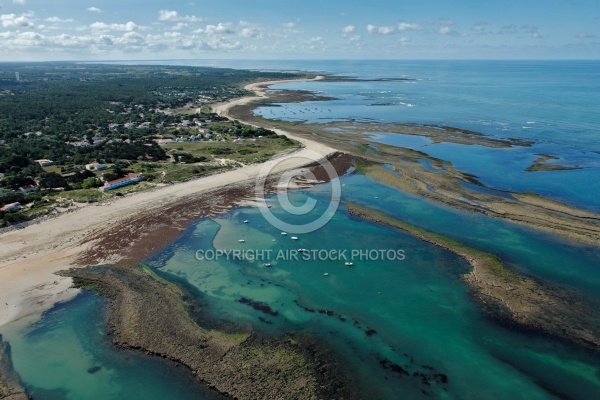 Pointe de Chaucre vue du ciel, Saint-Georges-d Oléron