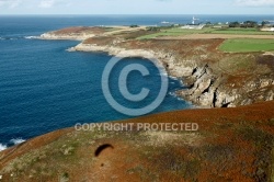 Pointe de Corsen, Plouarzel vue du ciel