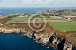 Pointe de Corsen, Plouarzel vue du ciel