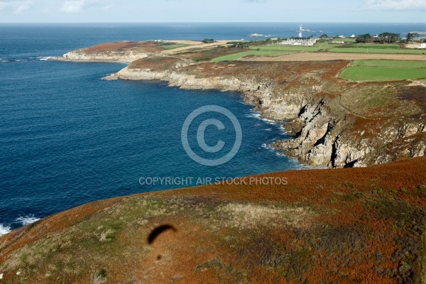 Pointe de Corsen, Plouarzel vue du ciel