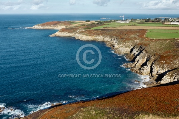 Pointe de Corsen, Plouarzel vue du ciel