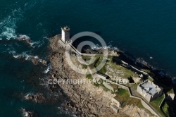 Pointe de Kermorvan,  Le conquet vue du ciel