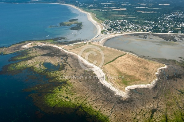 Pointe de Penvins Sarzeau vue du ciel