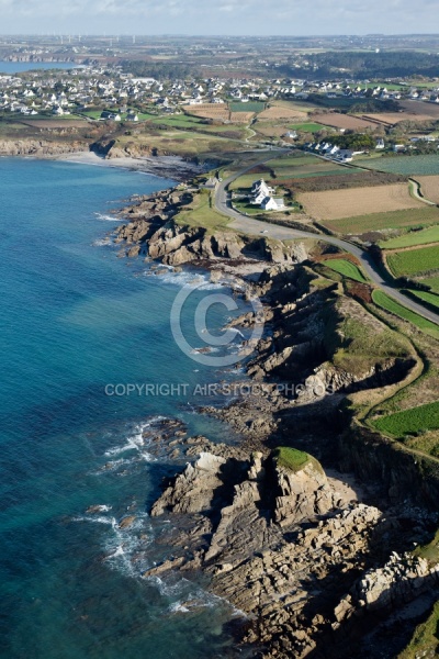 Pointe de penzer , Le Conquet vue du ciel